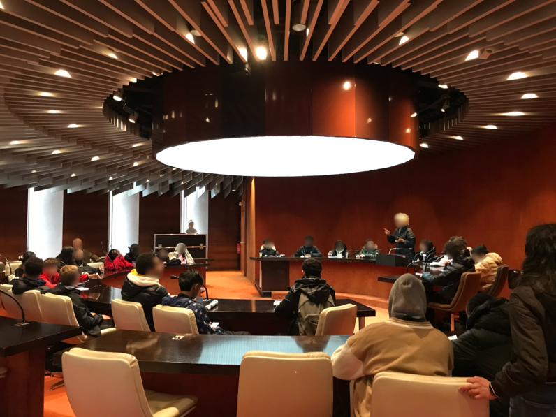 salle du conseil municipal de l'hôtel de ville de Bobigny