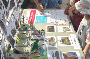 Stand dans l'espace public