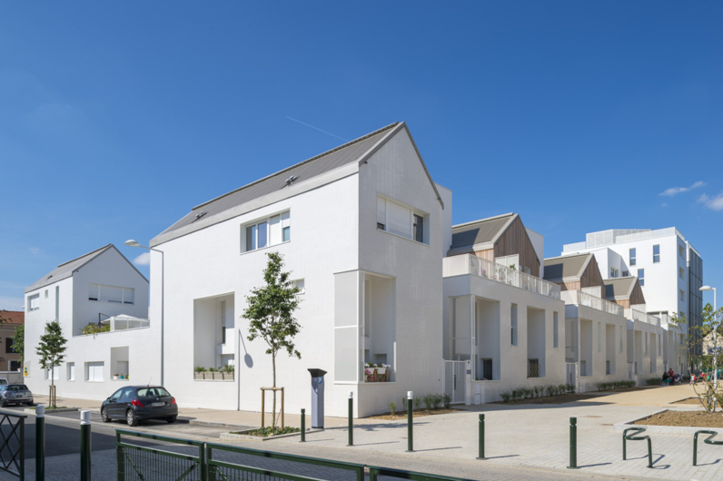 Vue de l'opération En Aparté à Nanterre